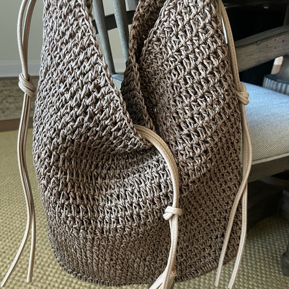 JJILL raffia summer bag - Picture 3 of 3